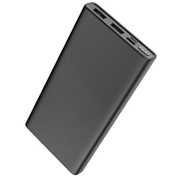 Портативний зарядний пристрій Power Bank Hoco J55 "Neoteric" 10000 mAh Чорний (8228162)