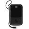 Baseus Q pow Digital Display 3A 10000 mAh (With Type-C) (PPQD-B02I) Чорний (7485116)
