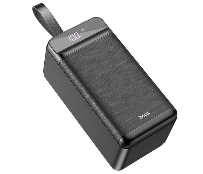 Hoco DB31A 80000 mAh 3USB, Type-C, Lightning, чорне