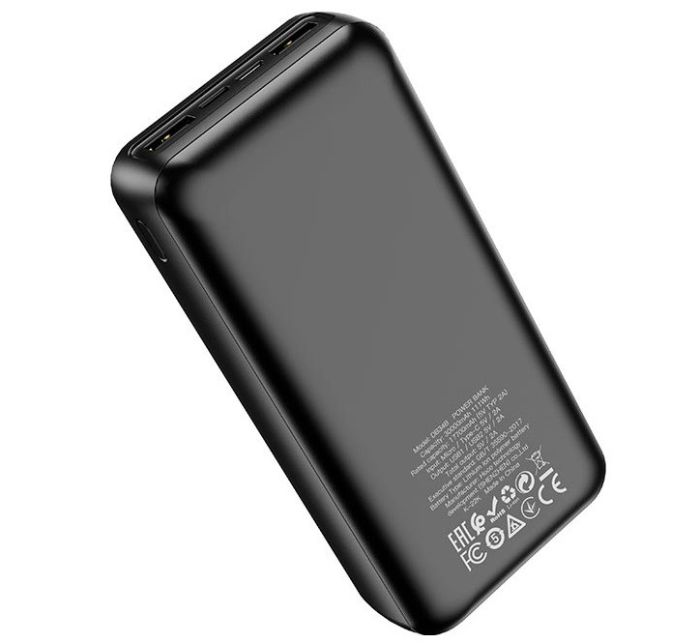 Hoco Serenity DB34B 30000 mAh 2USB, Type-C, 2A, чорний