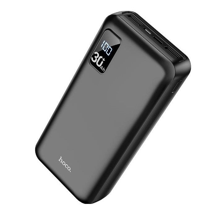 Hoco Serenity DB34B 30000 mAh 2USB, Type-C, 2A, чорний