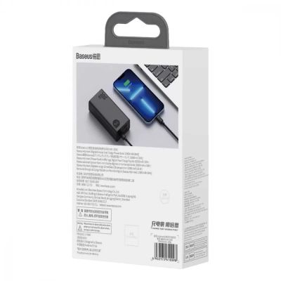 Батарея універсальна Baseus Adaman2 10000mAh 30W, PD, QC, SCP, Black (PPAD040001)