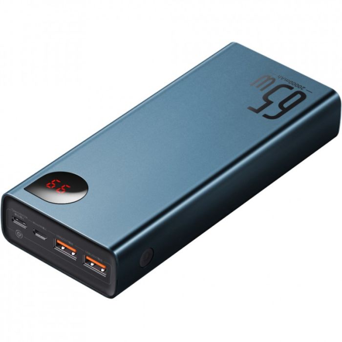 Baseus Adaman Metal 20000 mAh, PD/65W, QC/3.0, USB-кабель до Type-C (PPIMDA-D03) (170319)