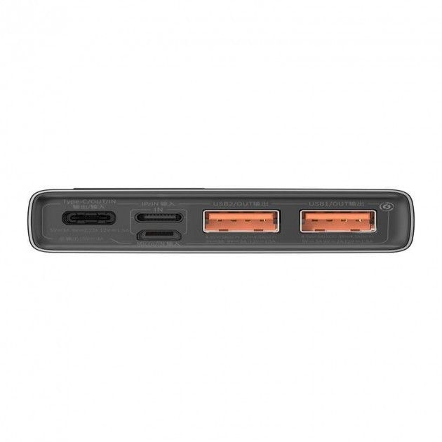 Baseus Adaman Metal 10000 mAh 22.5W 5A чорний (PPIMDA-B0A)