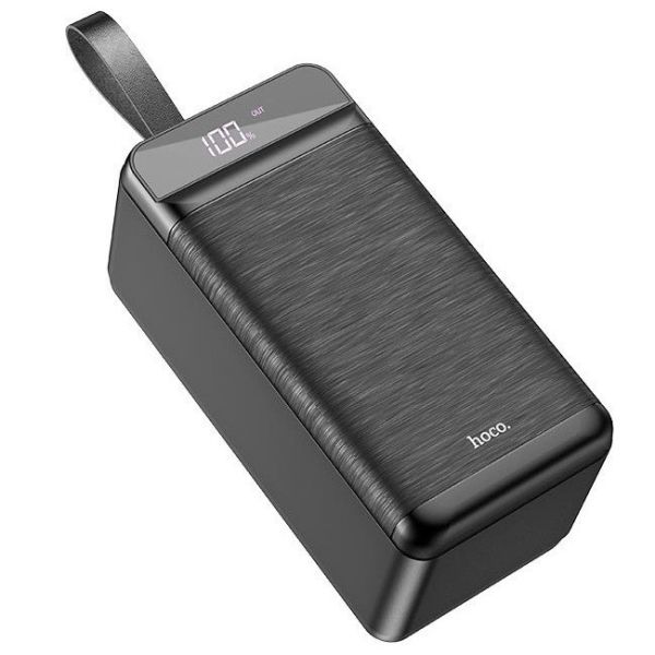 Hoco 80000 mAhDB31A 3USB Type-C Lightning Black ТР