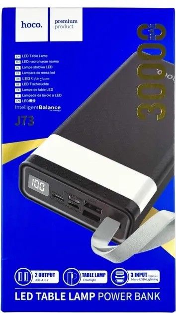 Hoco J73 Powerful 30000 mAh Black