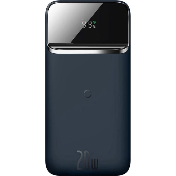 Зовнішній акумулятор Baseus Magnetic Bracket 20W 10000mAh Blue (PPCX000203) [95394]