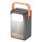 Hoco J110A 60000 mAh | 65W/5A, USB/Type-C, Ліхтарик| Black/Orange