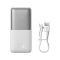 Baseus Bipow Pro 10000 mAh | 2USB/Type-C, QC/PD, 22.5W/5A| White