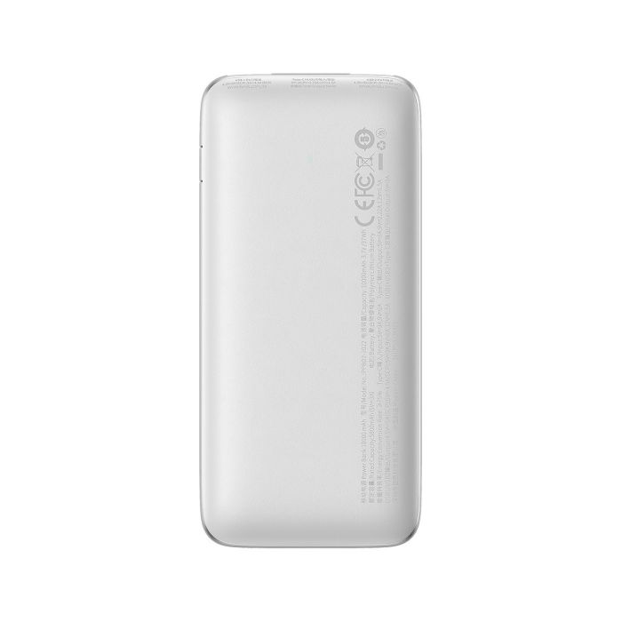 Baseus Bipow Pro 10000 mAh | 2USB/Type-C, QC/PD, 22.5W/5A| White