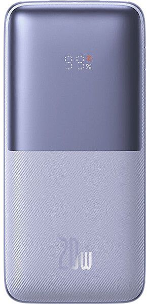 Baseus Power Pro Digital Fast Charging Power Bank 10000mAh 20W Purple (PPBD040105)