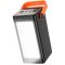 Hoco J107 Super 90000 mAh PD22.5W+QC3.0 4USB/Type-C/IP/micro портативна зарядка з ліхтарем Чорний