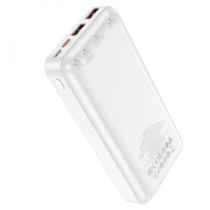 Hoco 20000 mAhJ101A Astute 22.5W fully compatible Білий