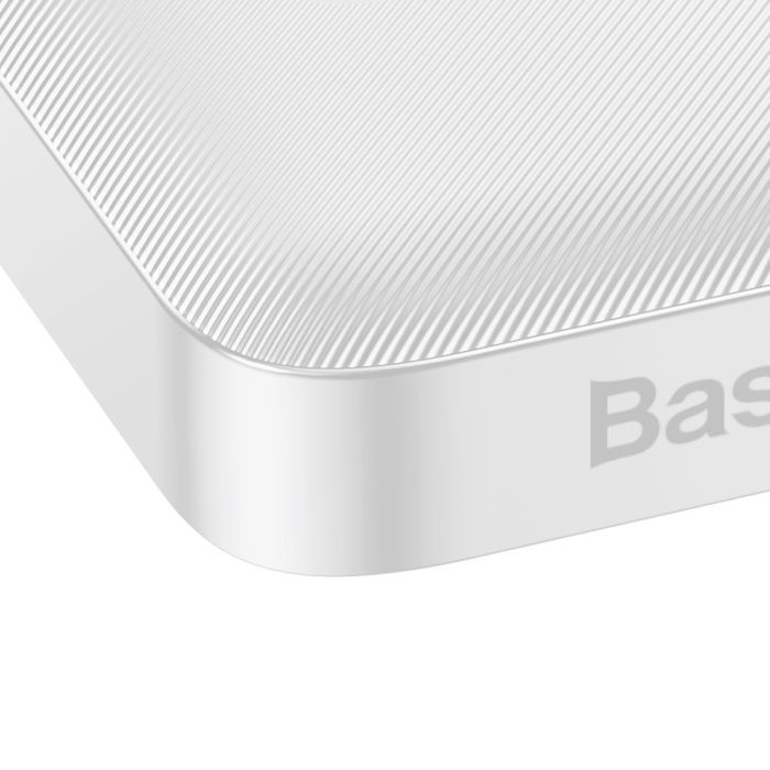 Baseus 20000 mAh зі швидкою зарядкою 2USB/1Type 3A/20W Білий