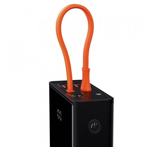 Baseus Elf Digital Display 20000 mAh 65W 5A, QC3.0+PD3.0 та c Type-C кабелем 65W Black