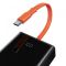 Baseus Elf Digital Display 20000 mAh 65W 5A, QC3.0+PD3.0 та c Type-C кабелем 65W Black