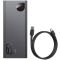 Power Bank Baseus Adaman Metal Digital Display 20000mAh 65W, Black (QC3.0 PD3.0)