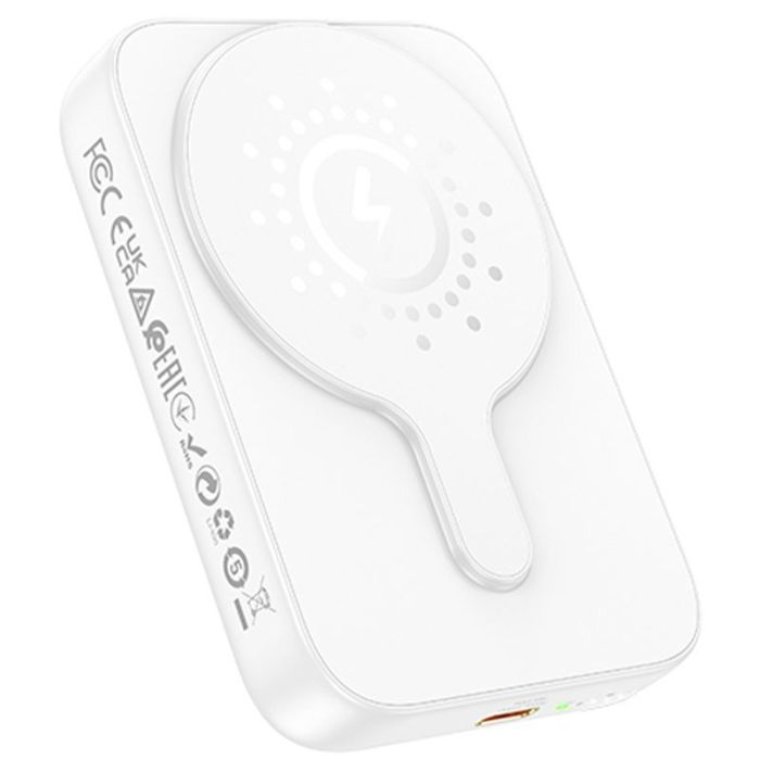 Hoco J117A MagSafe Wireless Powebank для Apple iPhone Esteem PD20W з БЗП 10 000 mAh White