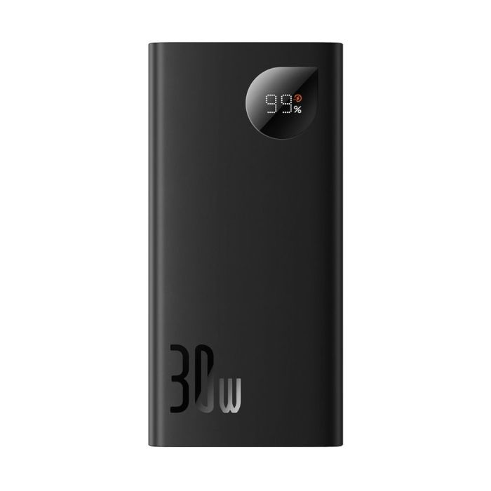 Baseus  Adaman Metal 10000 mAh Digital Display Overseas Edition 30W Black