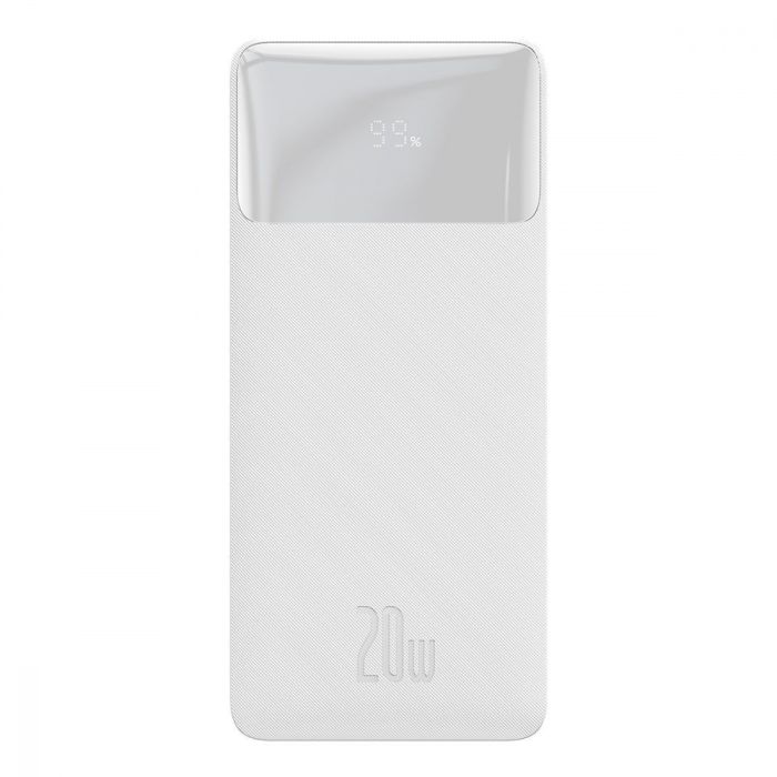 Портативна Батарея Baseus Bipow Overseas 20W 20000mAh white