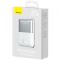 Baseus PPBD030002 Bipow Pro 20000 mAh 22.5W 2хUSB-A QC3.0 Li-pol Display Cable white