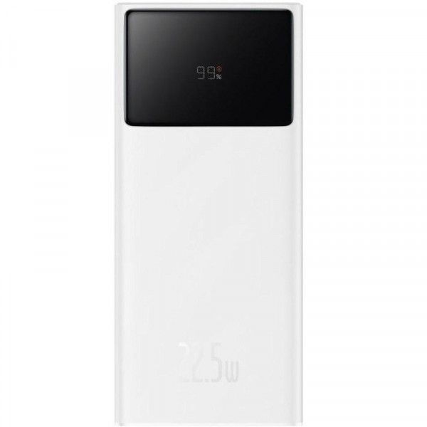 Baseus PPXJ060002 Star Lord Display 20000 mAh 22.5W 2хUSB-A QC3.0 Li-pol white