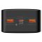 Baseus Bipow Overseas 20W зі швидкою зарядкою 2USB/1Type 30000 Чорний