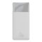 Baseus Bipow Overseas 20W зі швидкою зарядкою 2USB/1Type 30000 Білий