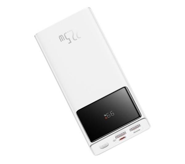 Baseus Star-Lord Digital Display 22.5W 20000 mAh PD, QC Білий