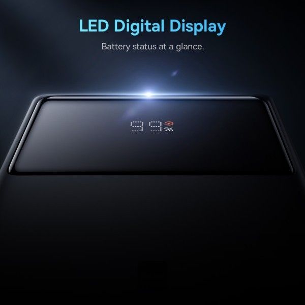 Baseus Star-Lord Digital Display 22.5W 20000 mAh PD, QC Білий