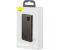Baseus Adaman Metal Digital Display 20000 mAh 65W 6A з технологією QC3.0 + PD3.0 2USB + Type-C + Кабель USB to Type-C Чорний