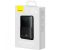 Baseus Bipow Pro 20000 mAh 22.5W, 2хUSB-A QC3.0, In USB-C Li-pol, Display + Cable, black