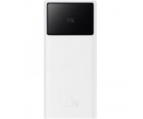 Baseus Star Lord Display 20000mAh 22.5W, 2хUSB-A QC3.0, In USB-C Li-pol, white