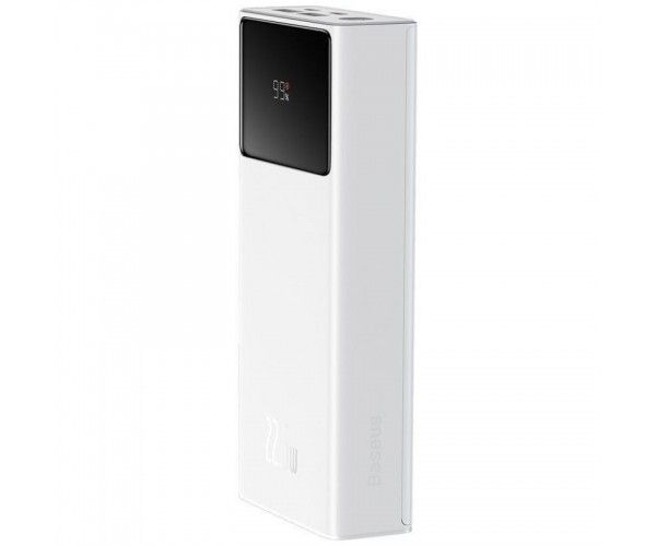 Baseus Star Lord Display 20000mAh 22.5W, 2хUSB-A QC3.0, In USB-C Li-pol, white