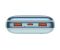 Baseus Bipow Pro 20000 mAh 22.5W, 2хUSB-A QC3.0, In USB-C Li-pol, Display + Cable, blue