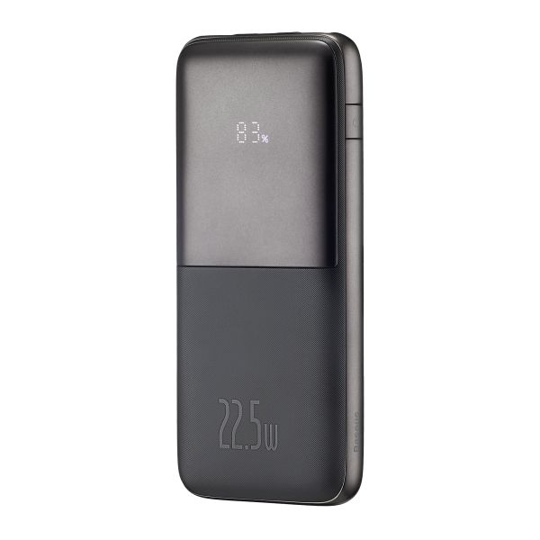Power Bank Baseus Bipow Pro Digital Display Fast Charge Power Bank 10000mAh 22.5W Black ( PPBD040001
