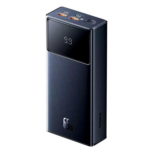 Зовнішній акумулятор повербанк Power bank Baseus Star-Lord Digital Display 30000mAh 2USB/Type-C, PD/QC, 65W/3A P10022908113-00