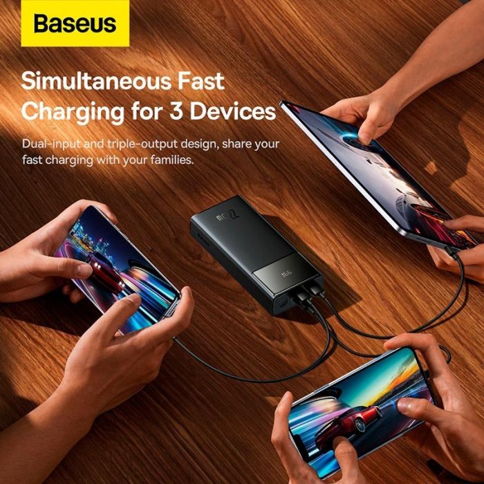 Baseus Star-Lord Digital Display 30000 mAh USB/Type-C, PD/QC, 22.5W/3A