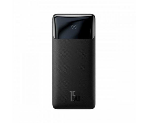 Зовнішній акумулятор Baseus Bipow Digital Display Power bank 20000mAh 15W Black