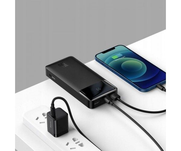 Baseus Bipow Digital Display 20000 mAh 15W Black