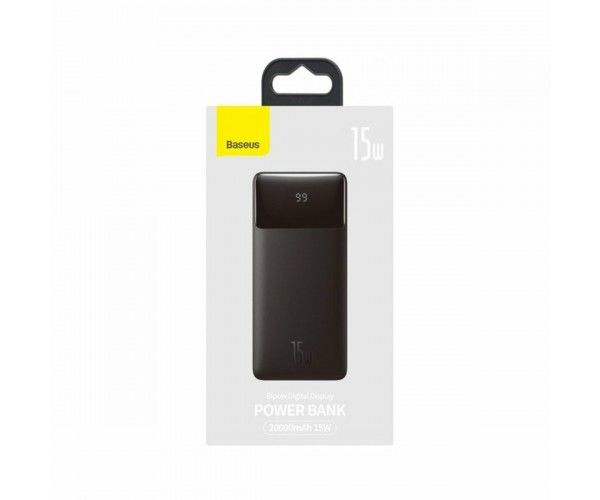 Baseus Bipow Digital Display 20000 mAh 15W Black