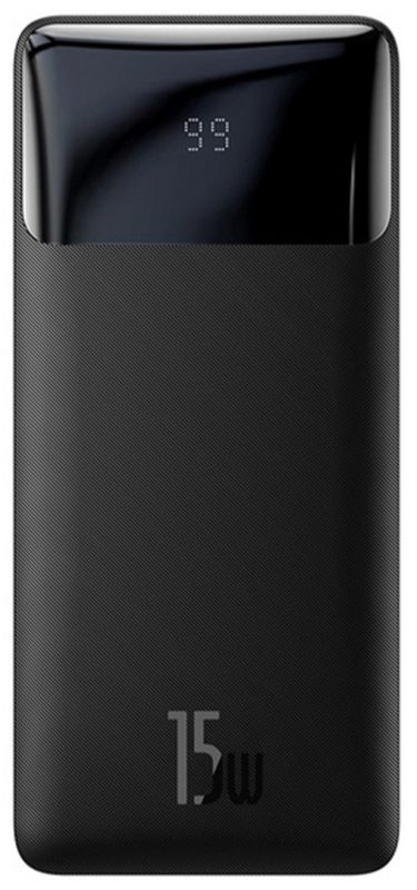 Power bank Baseus Bipow Digital Display Power bank, 20000mAh, 15W, Чорний PPBD050101