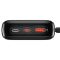 Baseus Qpow Pro Digital Display Fast Charge 20000 mAh 20W iP Edition Black Type-C 3A 0.3m Black PPQD060201