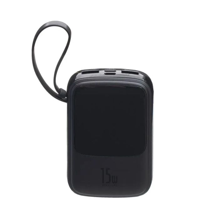 Baseus PPQD-B Q Pow With IP 3A 15W 10000 mAh Чорний з дисплеєм