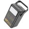 Hoco J100 60000 mAh 3USB/2Type-C, PD/QC, 22.5W чорний з ліхтариком