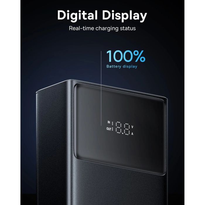 Baseus Star-Lord Digital Display 65W 30000mAh Черний