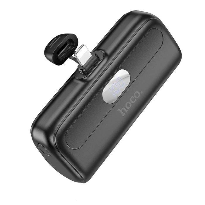 Портативний акумулятор Hoco J116 Cool 5000mAh Lightning Чорний