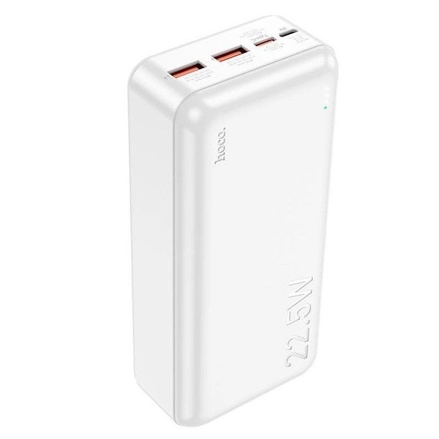 Hoco J101B Astute 30000 mAh QC3.0&PD 22.5W Білий