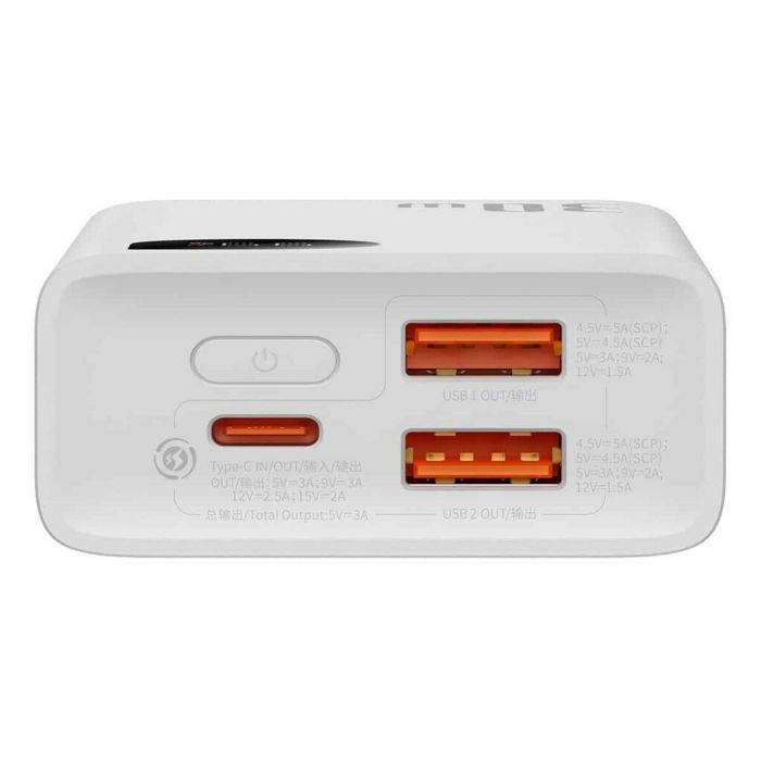 Baseus Adaman 2 20000 mAh 30w, pd, qc, White (ppad050002)