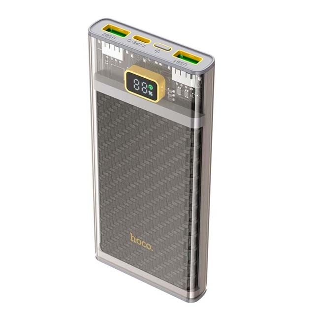 Hoco J103A 10000 mAh 2USB/Type-C PD22.5W+QC3.0 Сірий